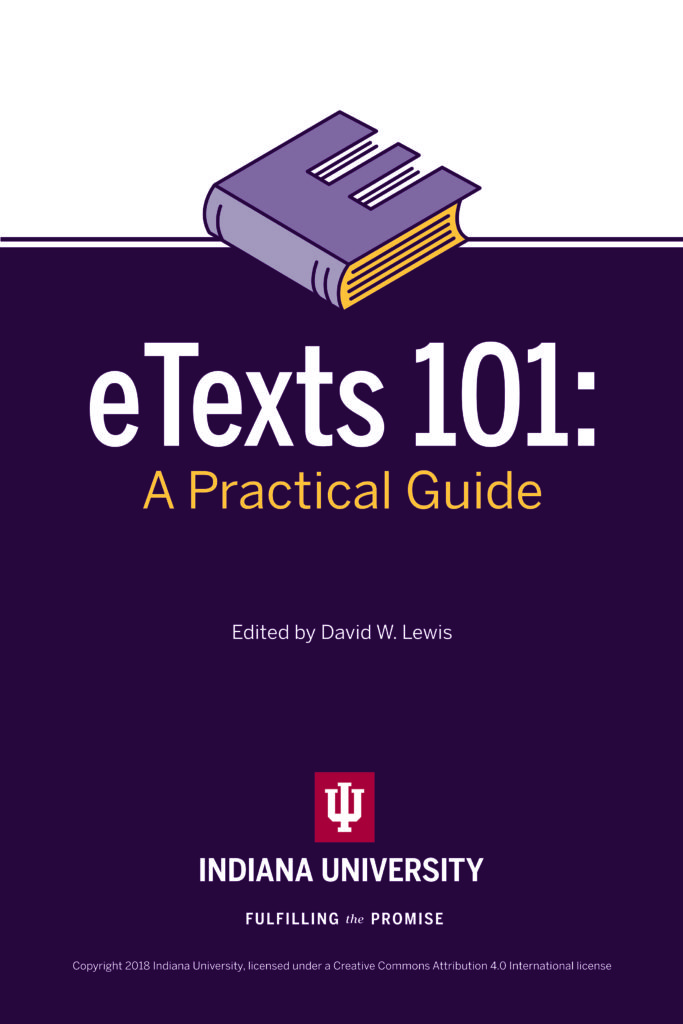Pressbook cover for the pressbook eTexts 101: A Practical Guide